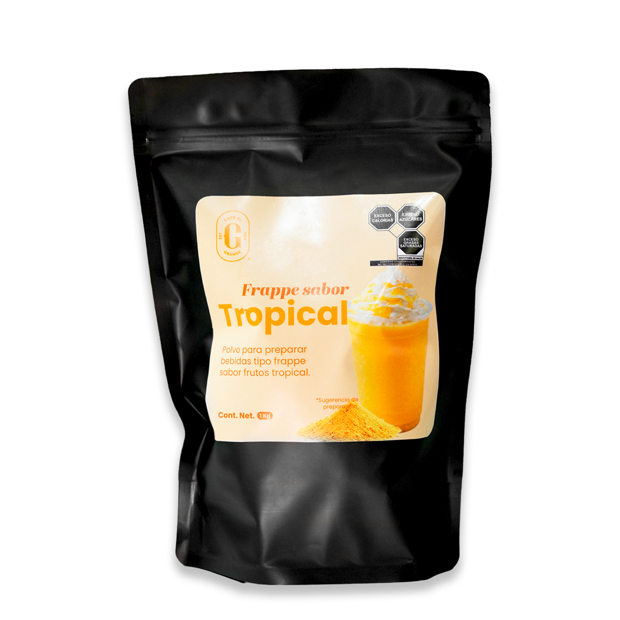 Polvo para Frappé Tropical