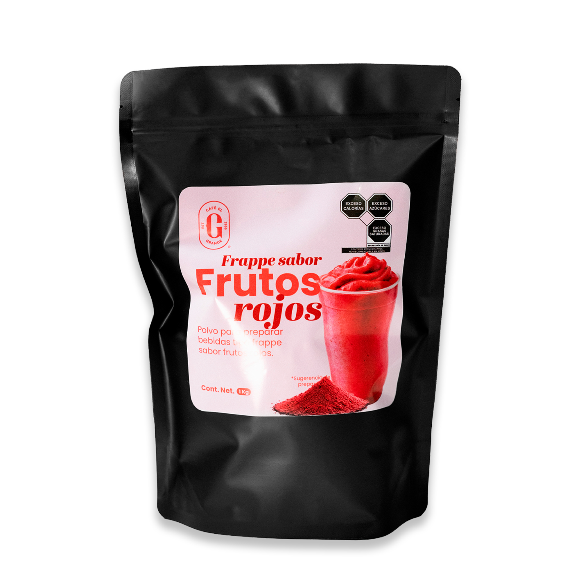 Polvo para Frappé Frutos Rojos
